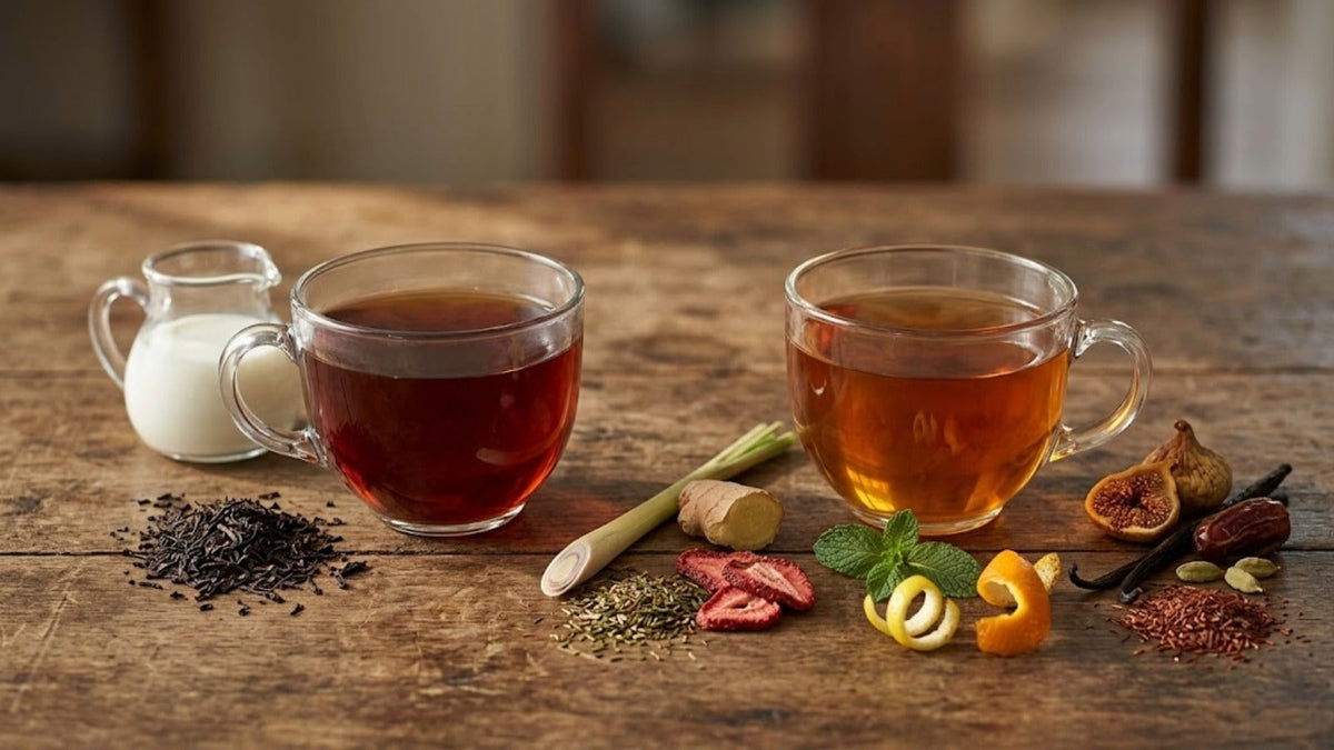 Herbal Tea vs Black Tea: Key Differences