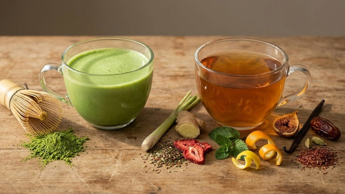 Herbal Tea vs Matcha: Key Differences