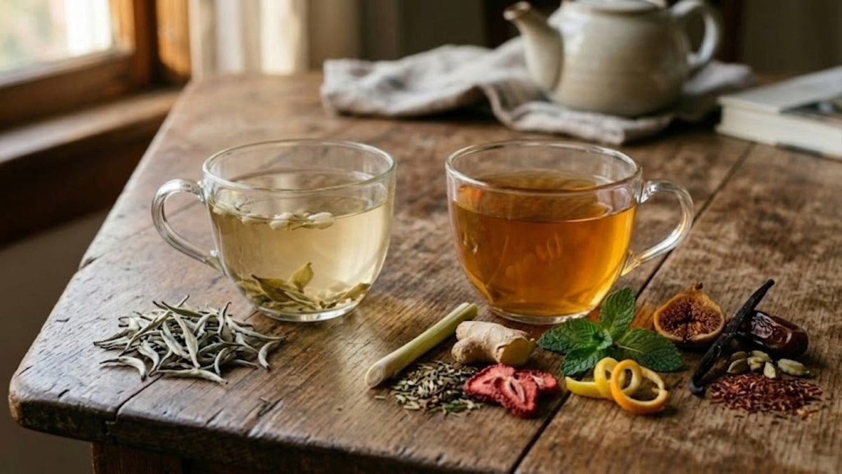 Herbal Tea vs White Tea: Key Differences