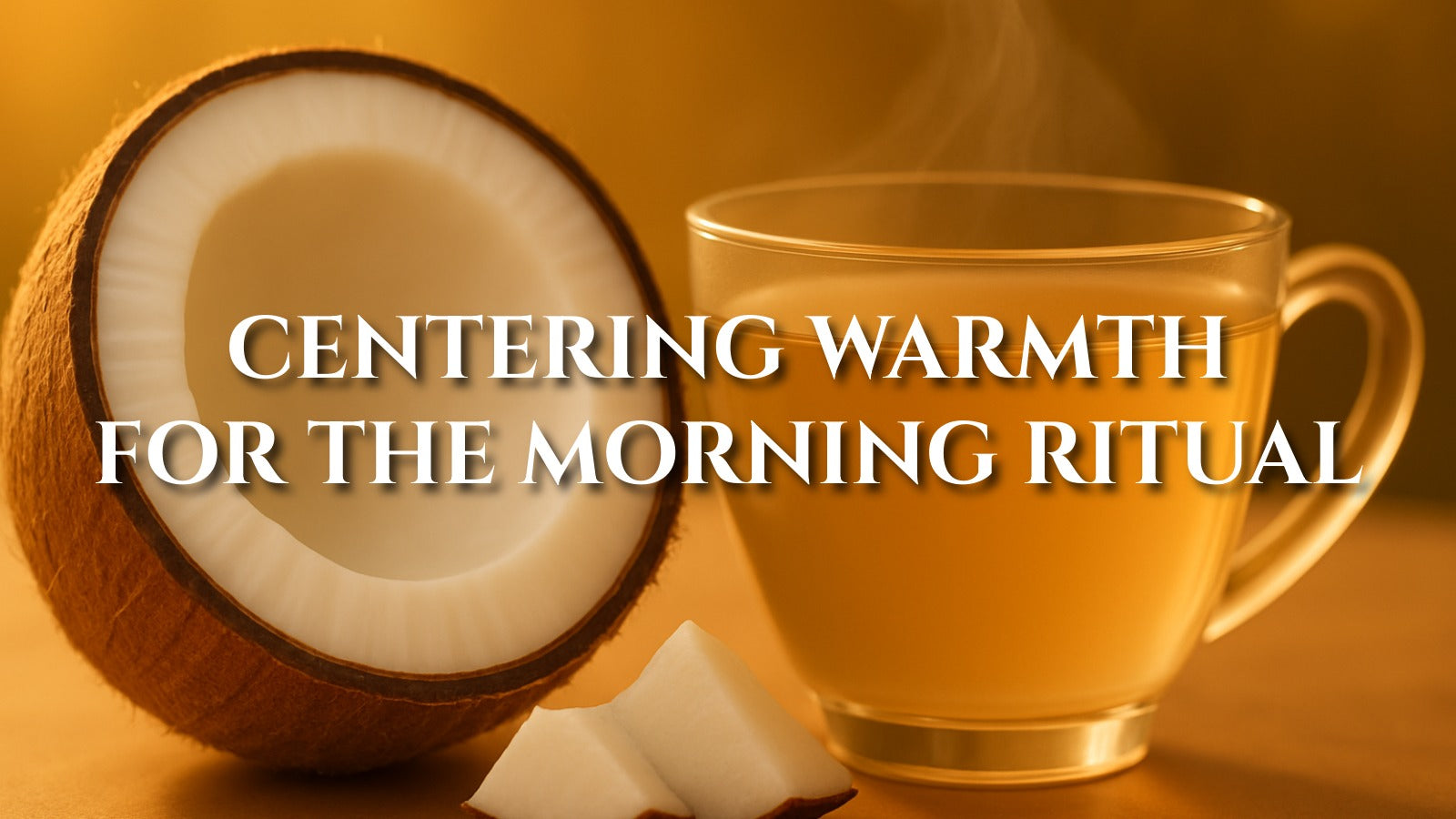 Coconut Herbal Tea: Creamy Tropical Morning Energy
