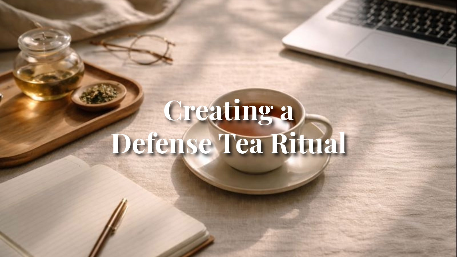 Creating a Defense Tea Ritual During the Day