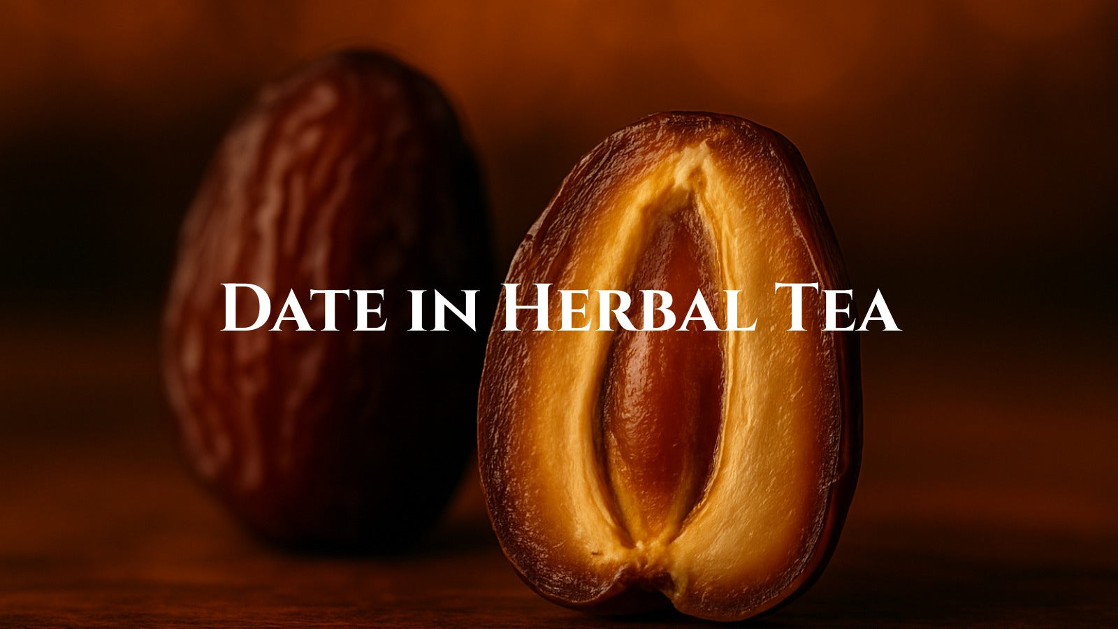 Date in Herbal Tea: Natural Caramel Sweetness for Evening Calm