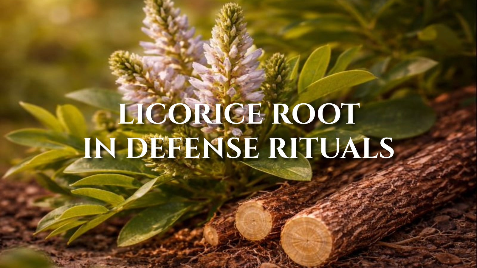 Licorice Root in Defense Rituals: Smooth Sweetness and Herbal Balance