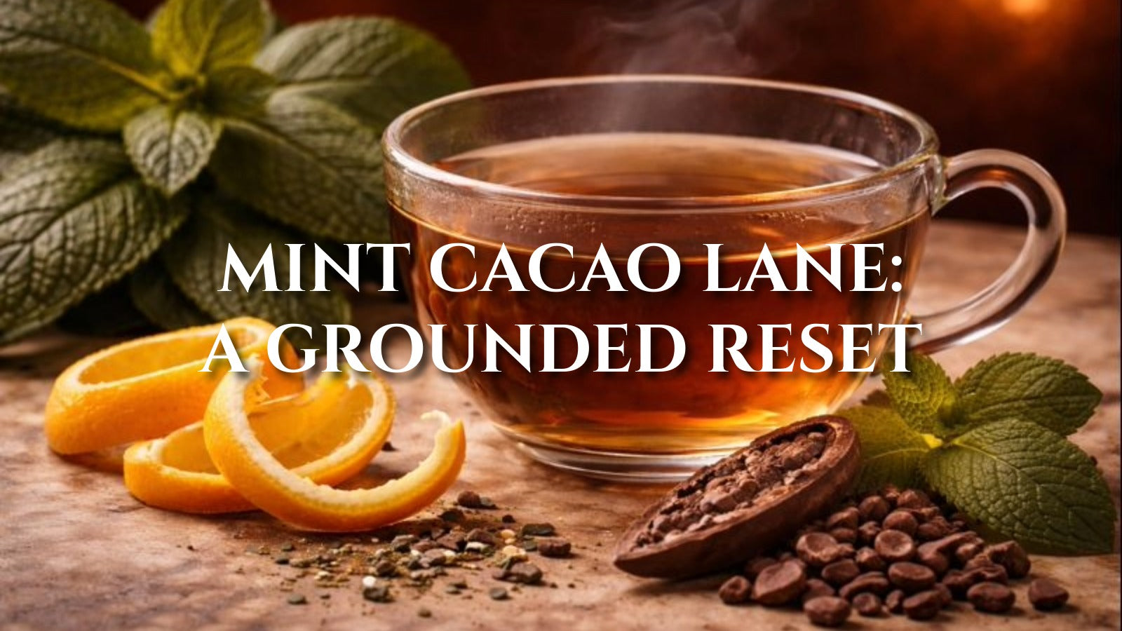 Mint Cacao Lane: Cool Clarity Meets Warm Depth