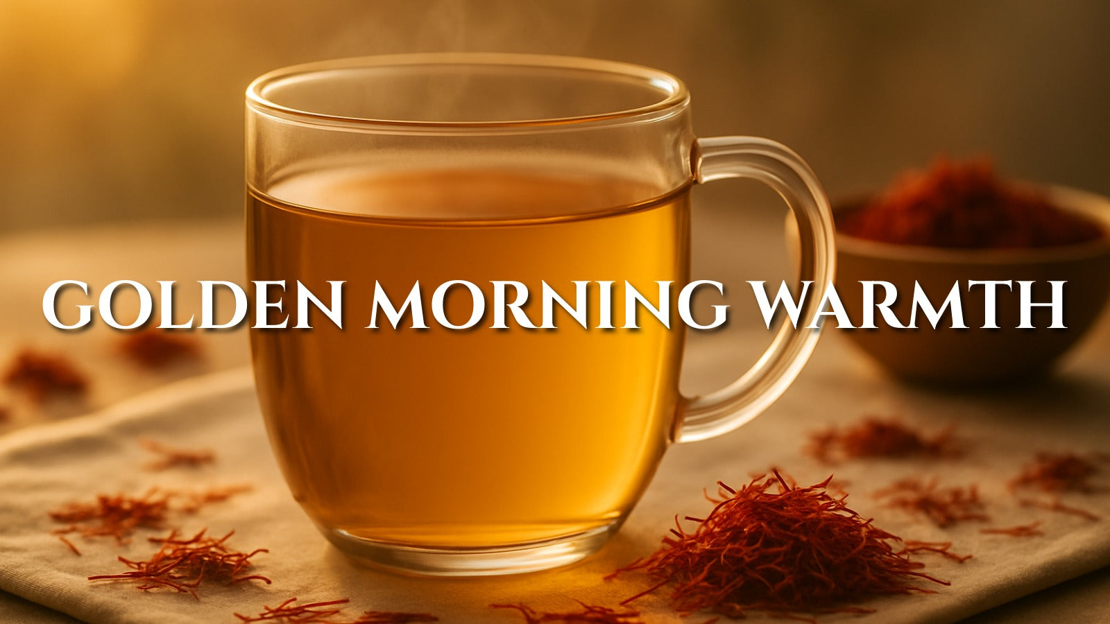 Saffron Tea: Golden Morning Energy