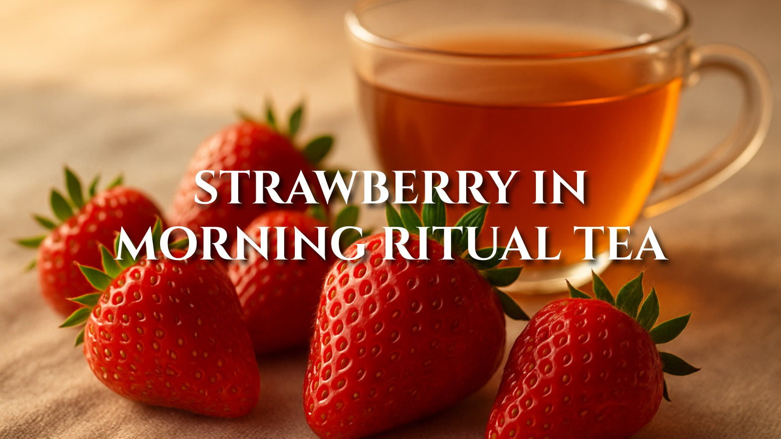 Strawberry Herbal Tea: Juicy Morning Energy