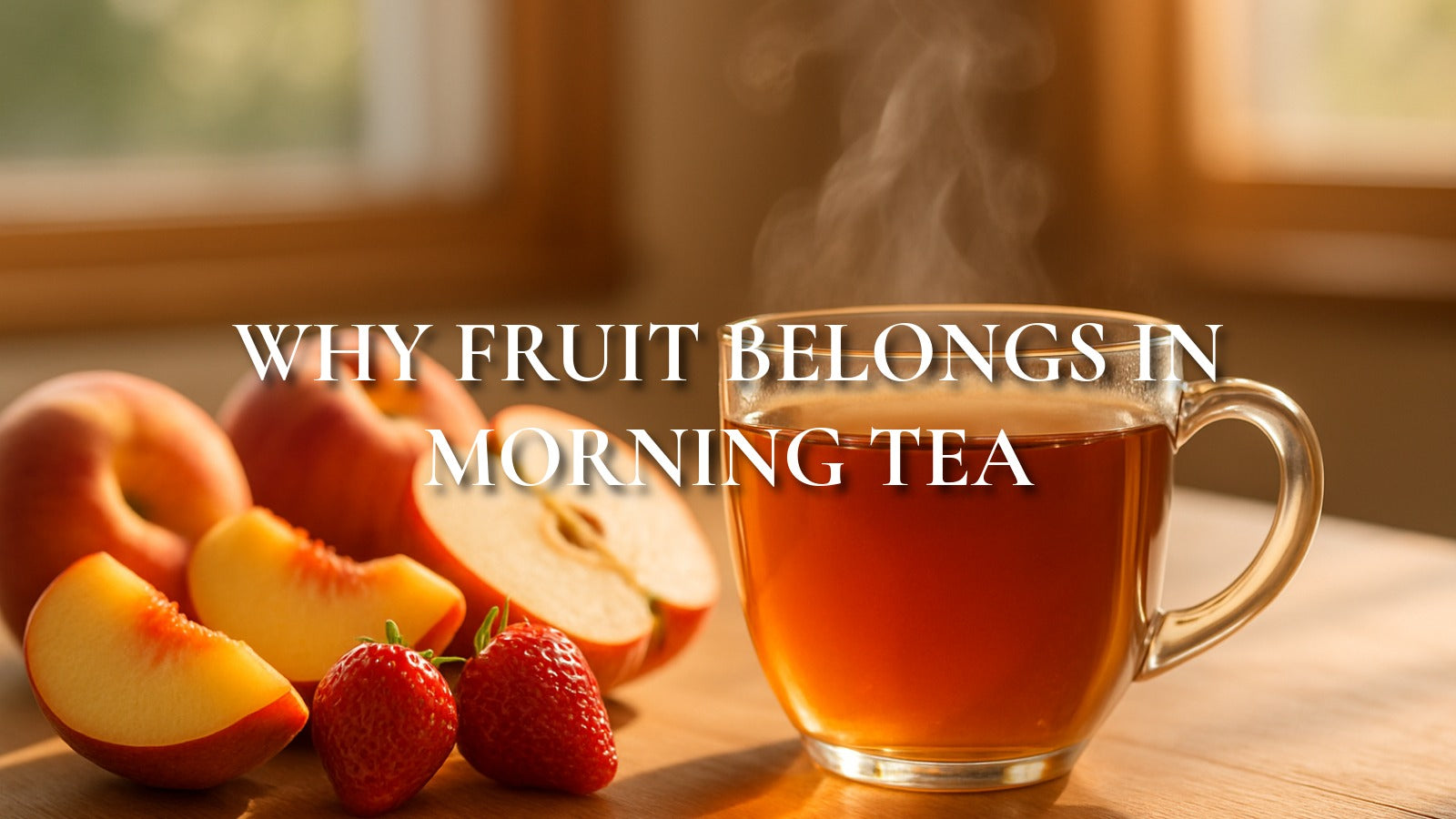 Why Fruit Forward Flavors Feel Natural in Morning Tea