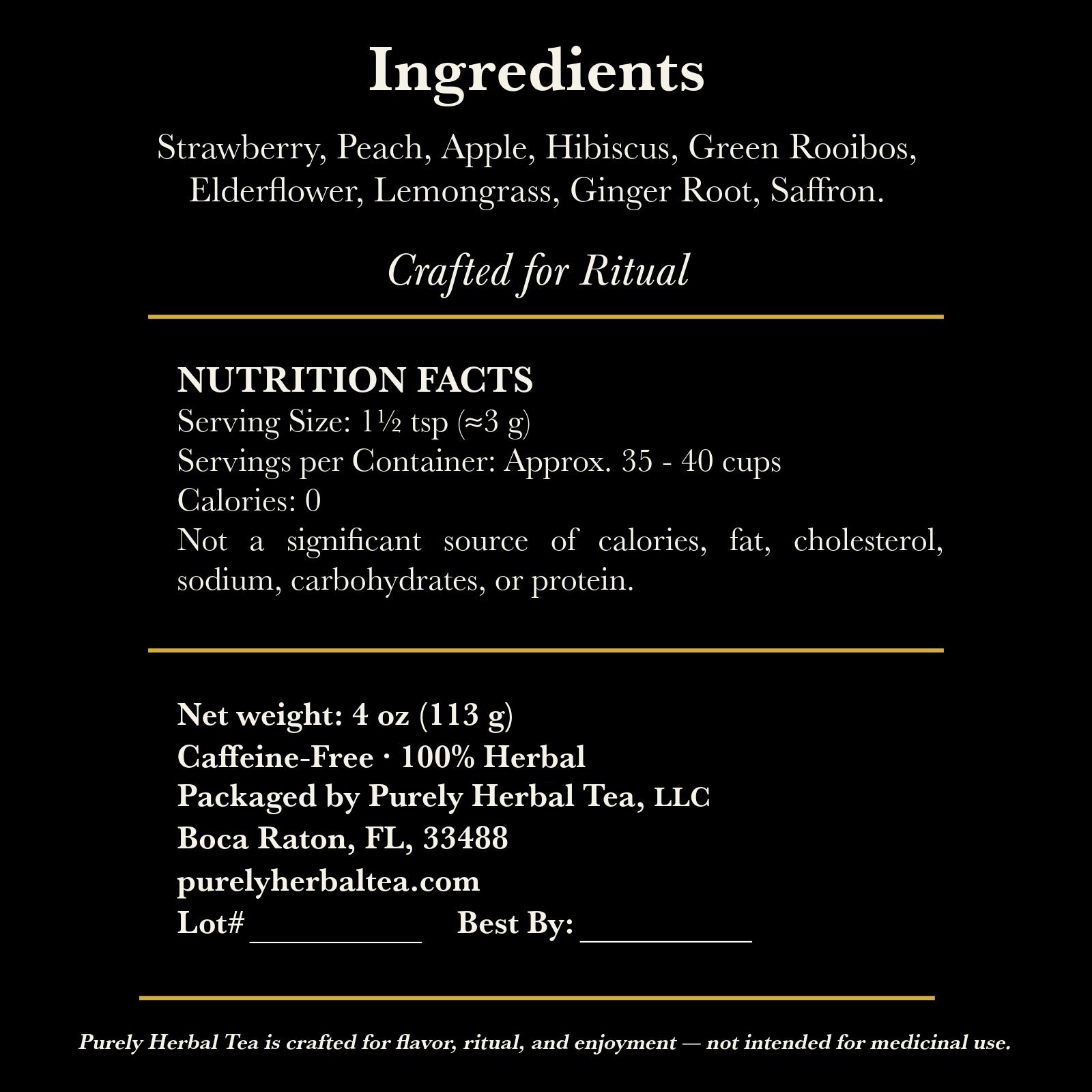 Sunrise Clarity™ — Jammy Berry | Morning Ritual Herbal Tea