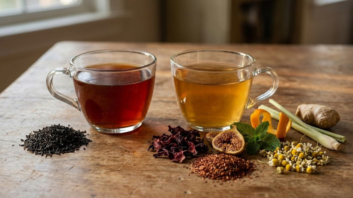 Herbal Tea vs Decaf Tea: Key Differences