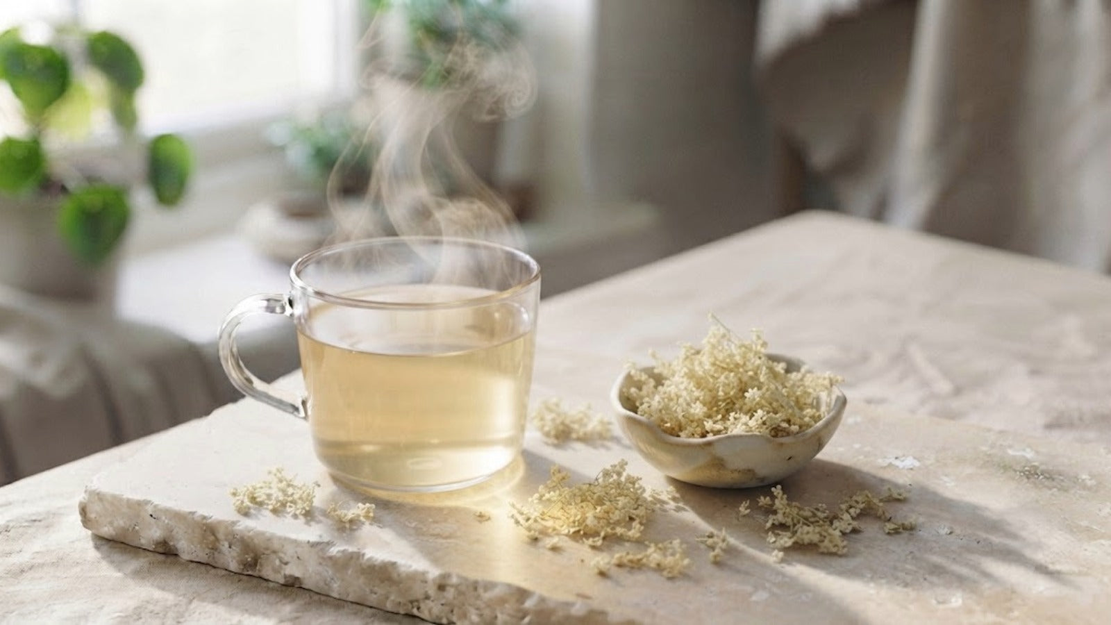 Elderflower Tea: Soft Floral Energy for Morning