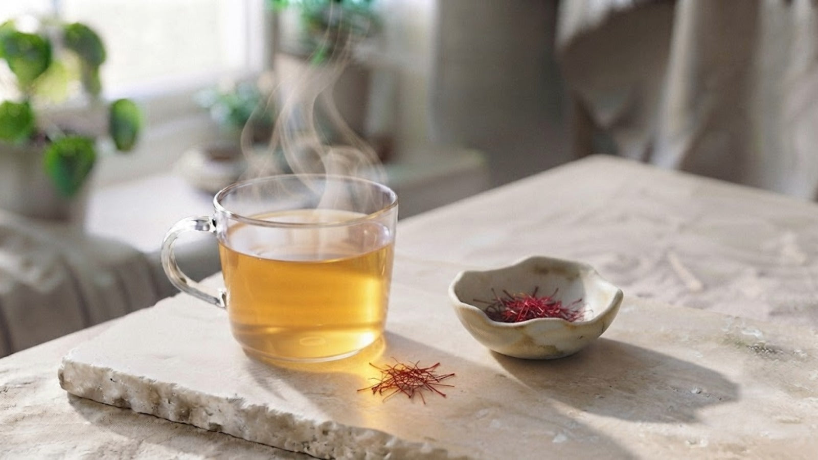 Saffron Tea: Golden Morning Energy