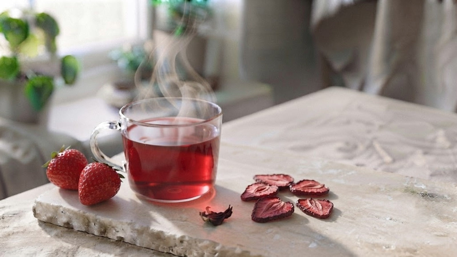 Strawberry Herbal Tea: Juicy Morning Energy