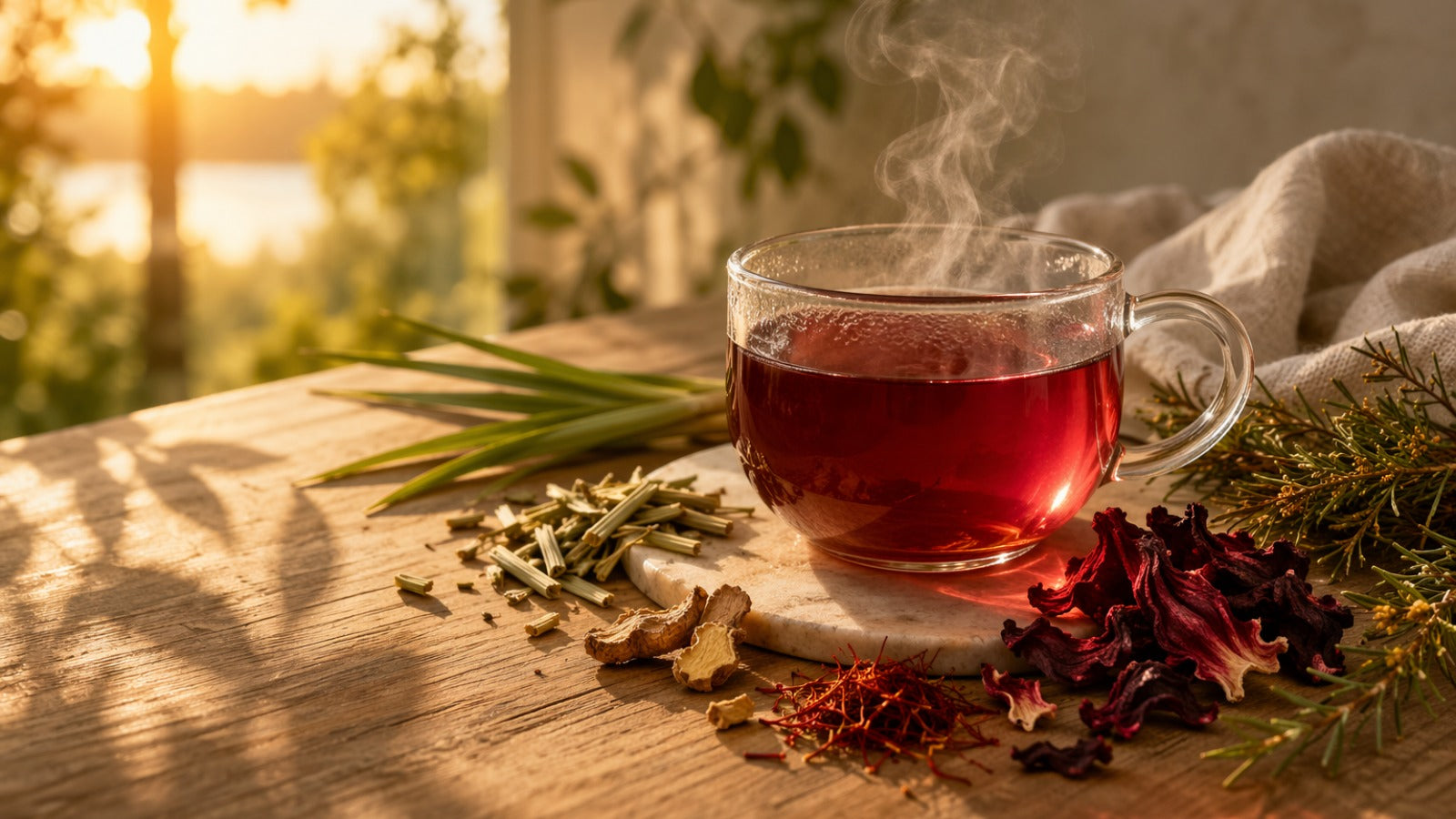 Best Herbal Tea for Morning Energy (Calm Alternative to Coffee)