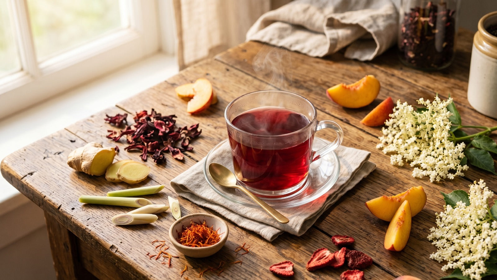 Best Herbal Tea for Morning Energy (Calm Alternative to Coffee)