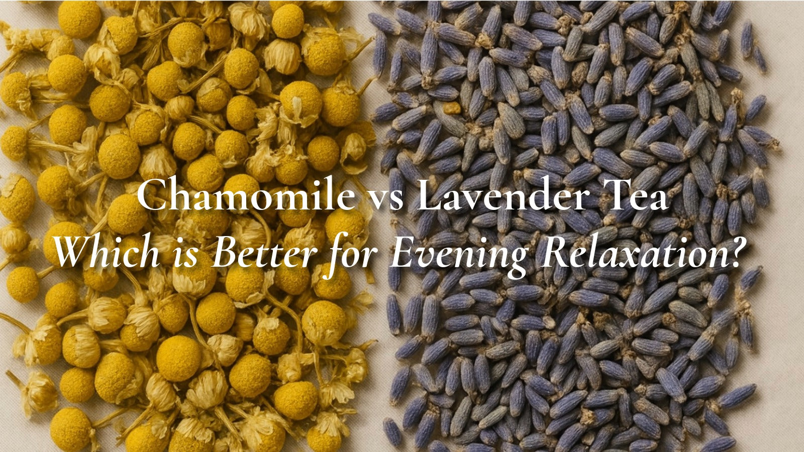 Chamomile vs Lavender Tea: Which Is Better for Sleep and Your Evening Ritual?
