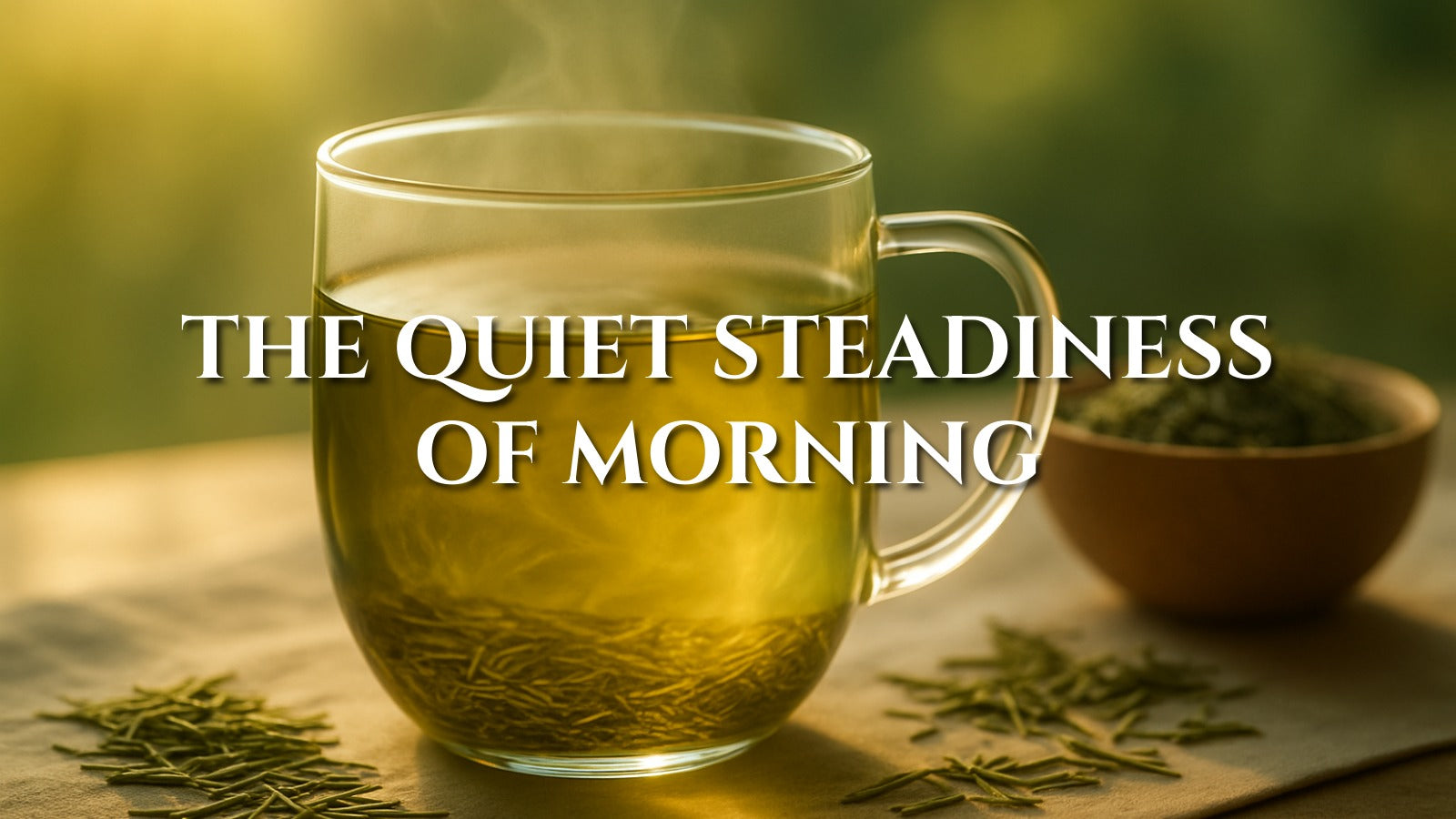 Green Rooibos Tea: Smooth Herbal Energy for Morning