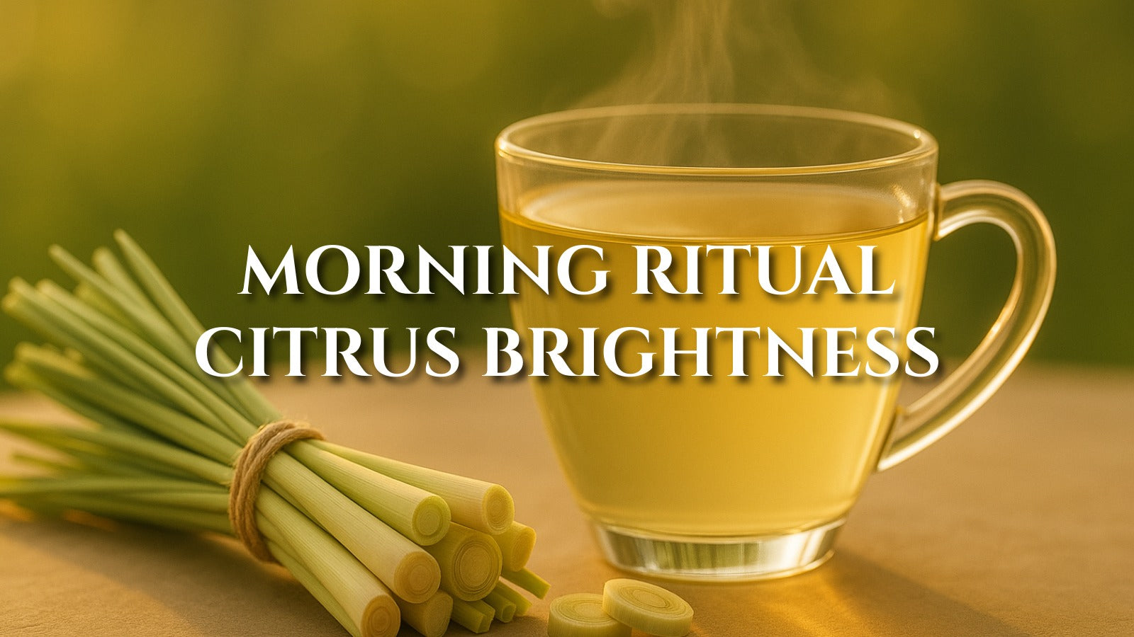 Lemongrass Herbal Tea: Clean Citrus Energy for Morning
