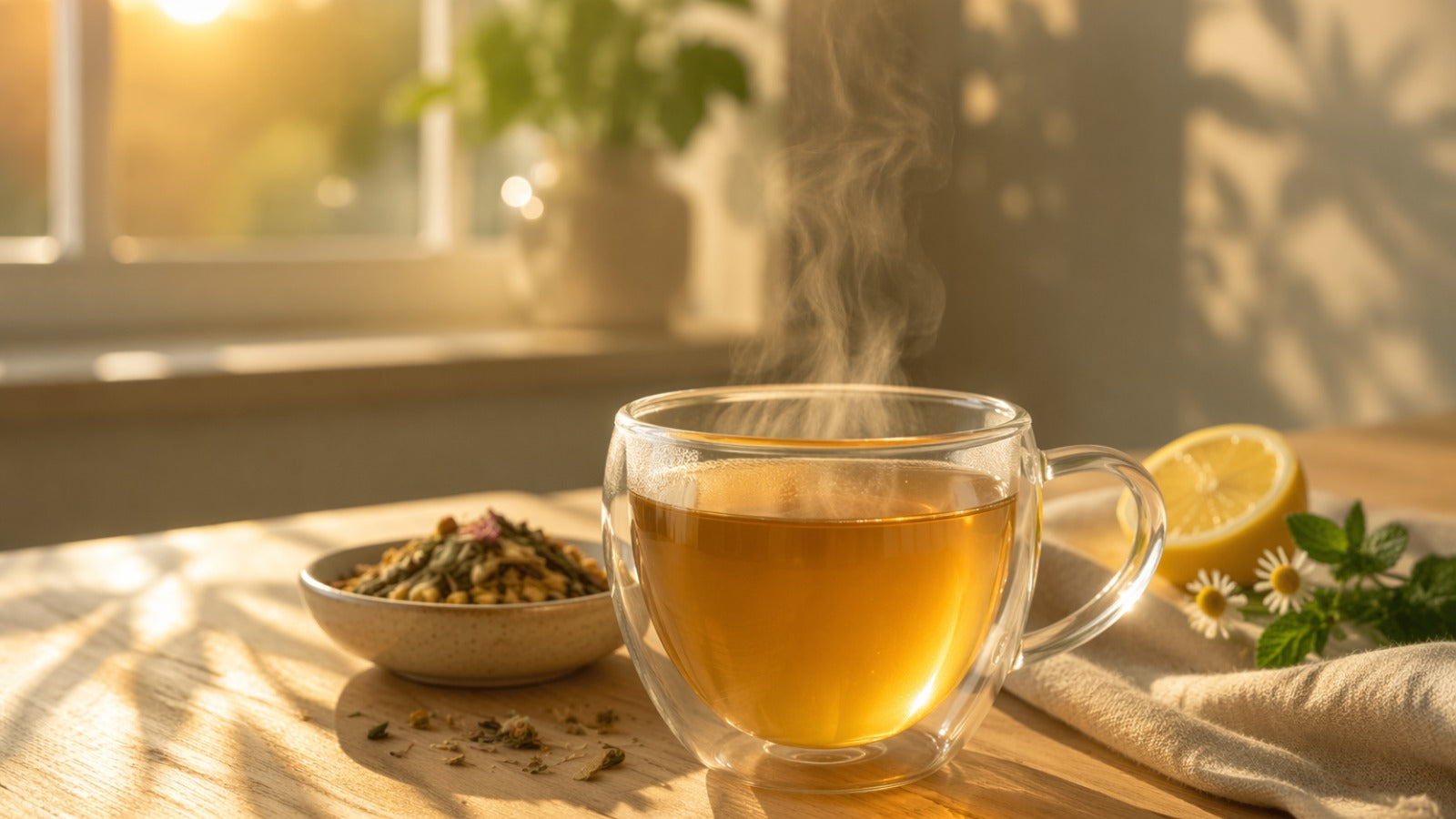 Morning Drinks Without Caffeine (And Why Herbal Tea Works Best)