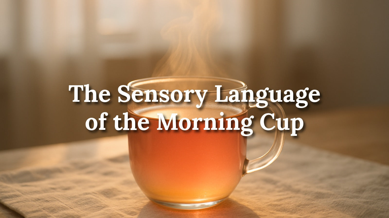 The Sensory Language of Bright, Fruit-Forward Morning Tea