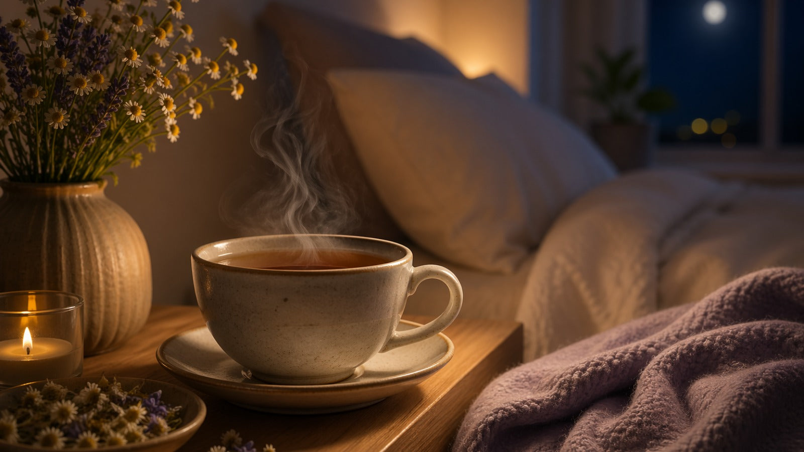 Should You Drink Herbal Tea Before Bed? (Caffeine, Timing, What to Know)
