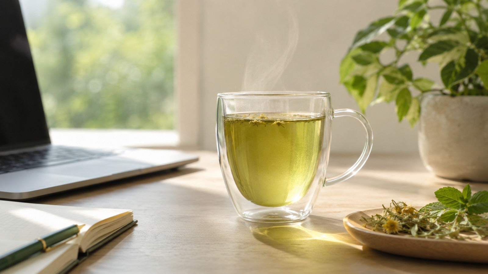 What to Drink for Focus (Why Herbal Tea Works Better Than Energy Drinks)