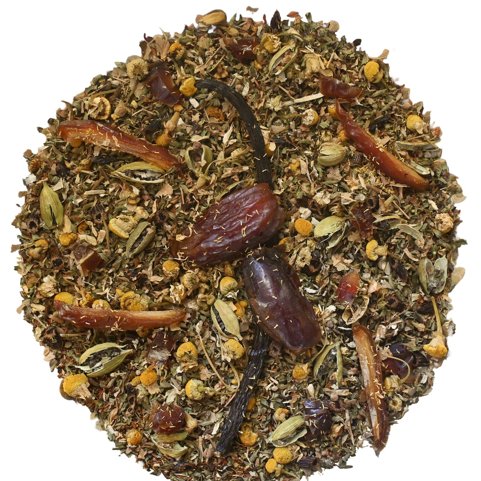 Moonlight Stillness™ — Velvet Amber | Evening Ritual Herbal Tea