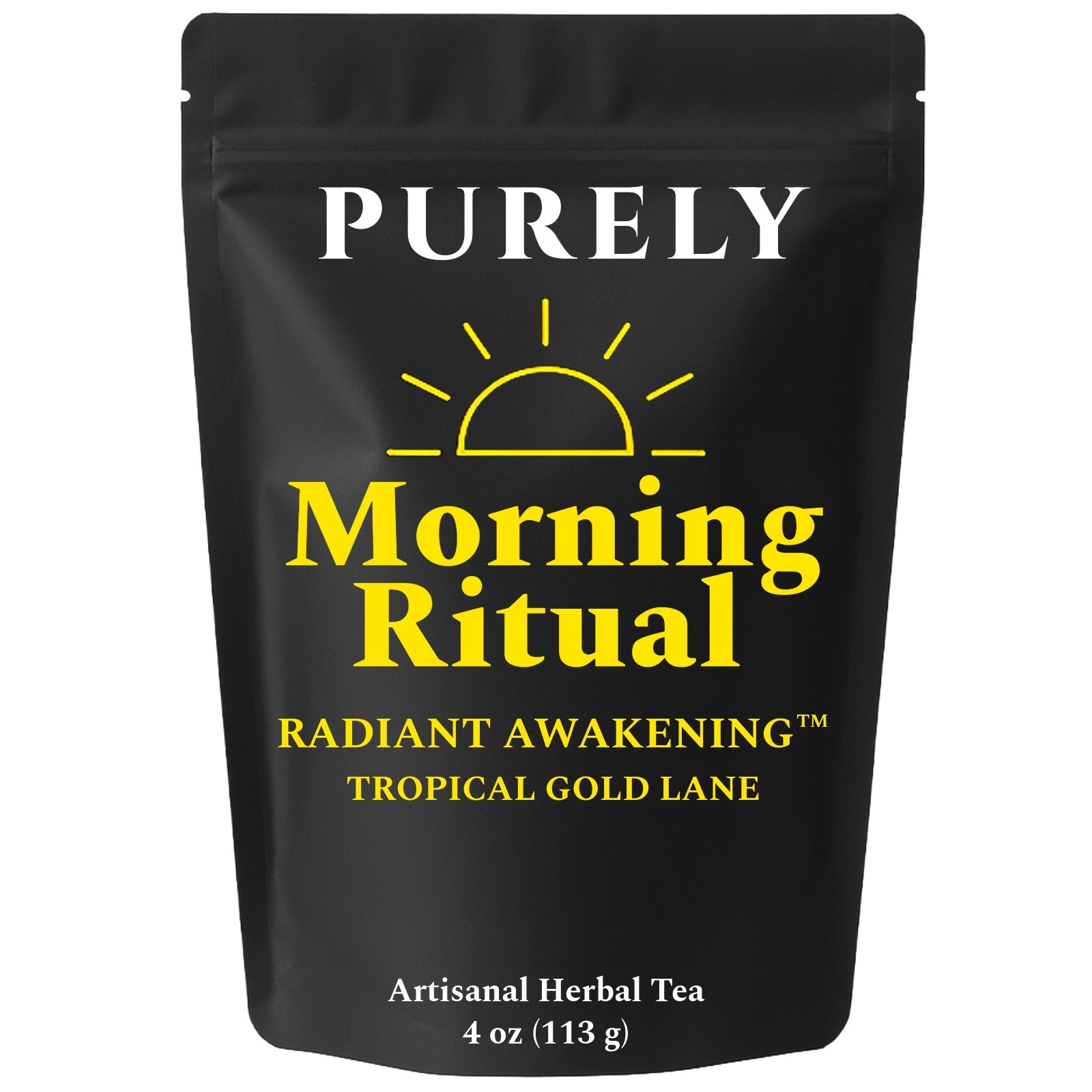 Radiant Awakening™ — Tropical Gold | Morning Ritual Herbal Tea