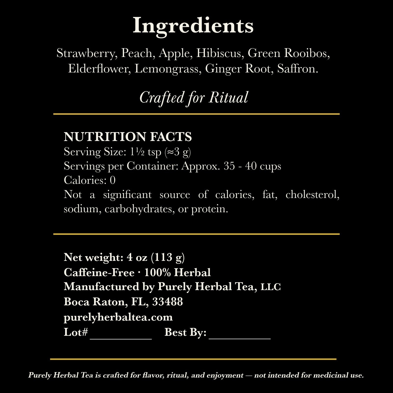 Sunrise Clarity™ — Jammy Berry | Morning Ritual Herbal Tea